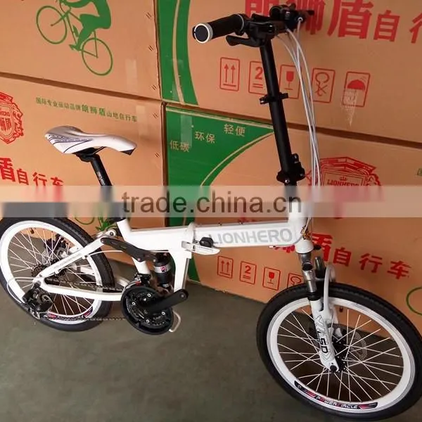 20 Inches Hot Sale Cheap China White Citizen Folding Bikes photo-3