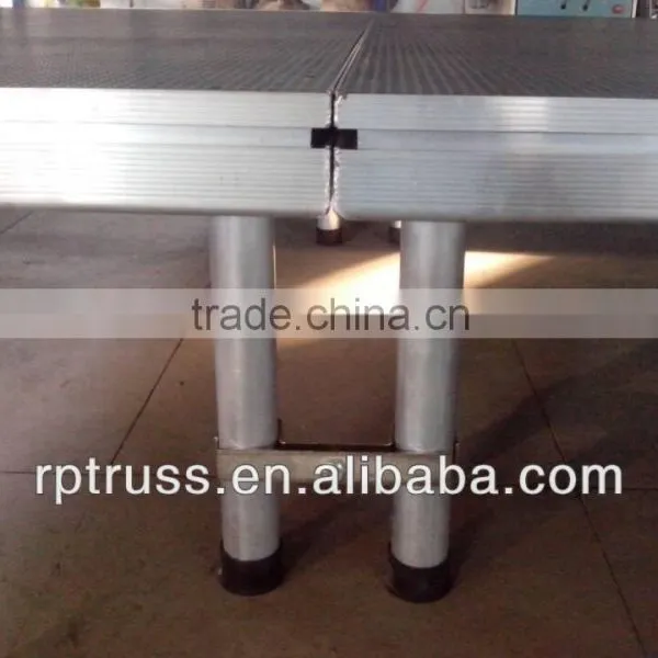 Aluminum Combined Stage 1220*1220mm / 1220*2440mmStage, Adjustable Stage. photo-3