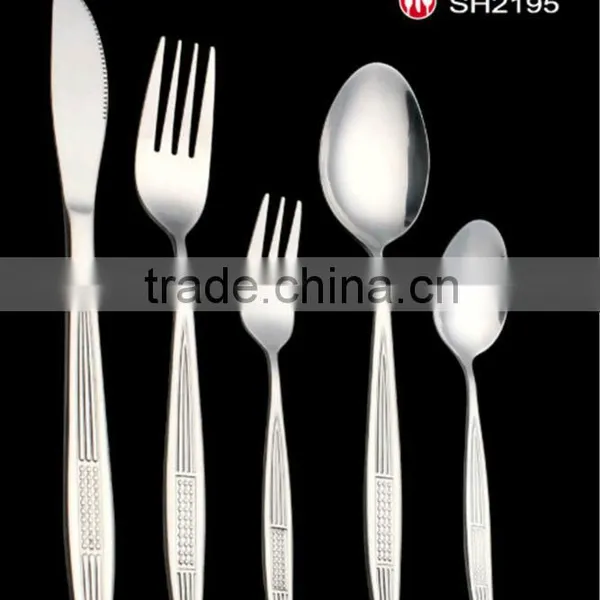Stainless Steel Supermarket Cutlery Set