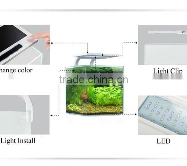 Factory Sale Mini Glass Skimmer Color Changing Led Light Reef Tank photo-2