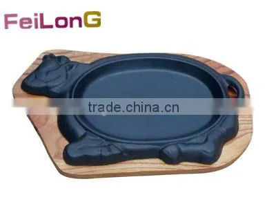 cast iron serving plate