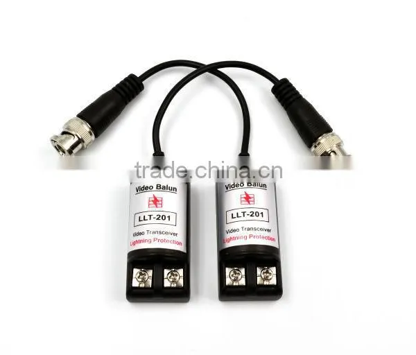 2016 Manufacture Supply Passive Video Balun for CCTV Security System 300-450M U-201C photo-2
