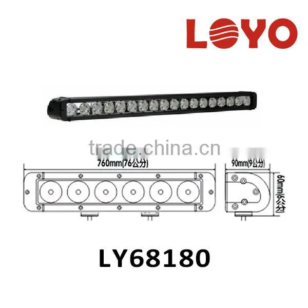 Hot Sale High Bright 10-30V 180W LED Light Bar, Offroad Led Light Bar, 180w Car Led Light Bars photo-6