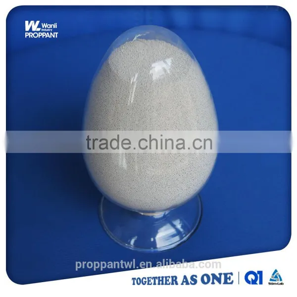 Ceramic Proppant Supplier Wanli Economic Ceramic Proppant Low Density Great Conductivty photo-2