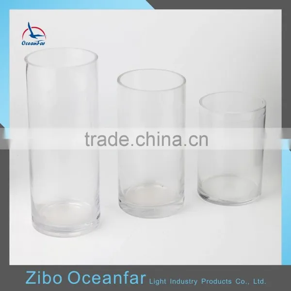 Factory Price Decoration Tall Clear Glass Vases Hot Sale Glass Cylinder Vase Quality Choice Most Popular photo-2