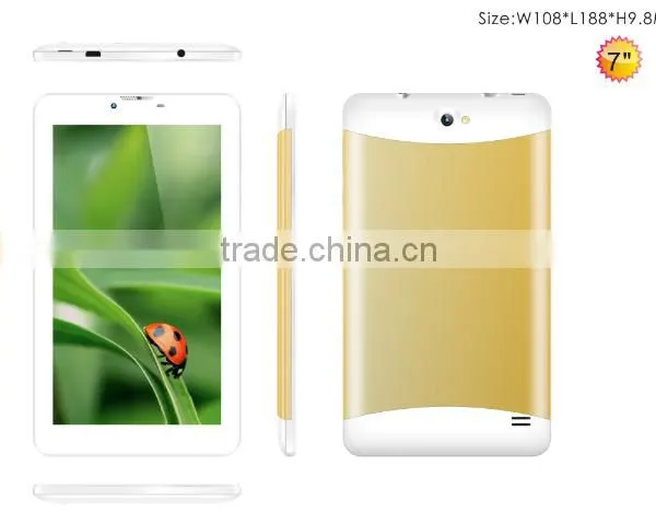 3G Android Tablet 7.0 Inch Dual Core Cpu Gps bt fm Dual Sim Full Active Simultaneously photo-3