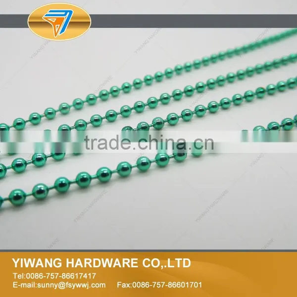 Fancy Electroplating Iron Bead Chain Necklace photo-5