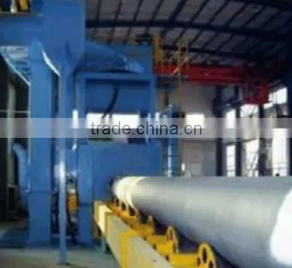 Small Steel Pipe Outside Rust Removal Machine photo-3