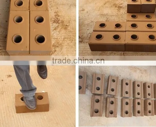 HR1-25 Semi-automatic Eco Brava Clay Brick Making Machine for Sale in Tanzania photo-4