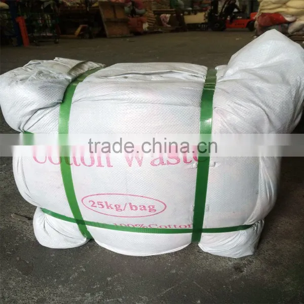 Cheap Price White Cotton Waste photo-5
