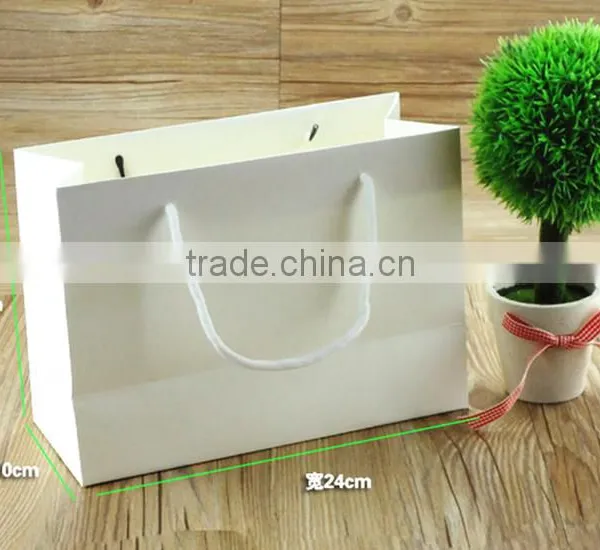 Nice Various Size White Shopping Paper Bag,Cheap Kraft Paper Coin Pouch photo-3
