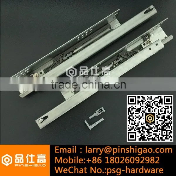 2 Fold Self/soft Close Under Mount Drawer Slide photo-2
