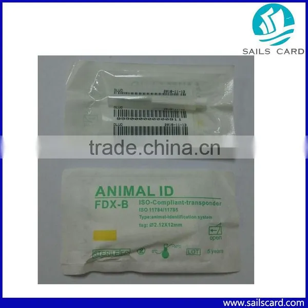 Implantable RFID Glass Tag For Animal Identification photo-3