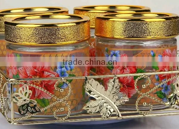 4pcs Storage Jar Set