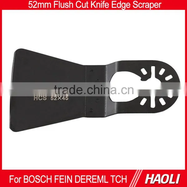 52mm Quick Change Flexible Scraper for Oscillating Tool,Removing Soft Carpet Adhesive Residues