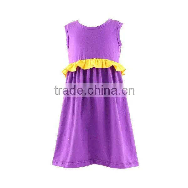 Bulk Wholesale Kids Clothing Baby Girl Dresses Children Boutique Clothing Baby Girls Dress Pure Cotton Dress photo-2