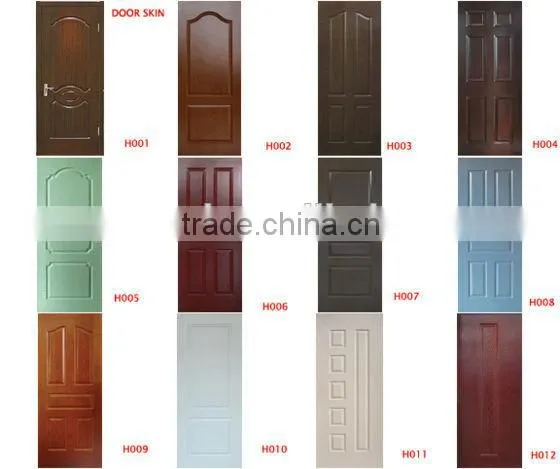 Good Quality Molded Teak HDF Door Skin TWDS-123 photo-6