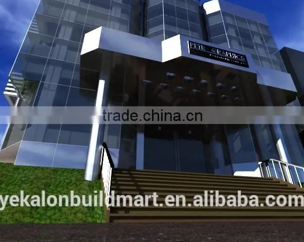 Yekalon Top Selling and to Quaility Hidden Frame Glass Curtain Wall photo-4