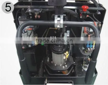 1.5 Ton Full Electric Stacker 3 Meters Lifting Height Battery Operated photo-6