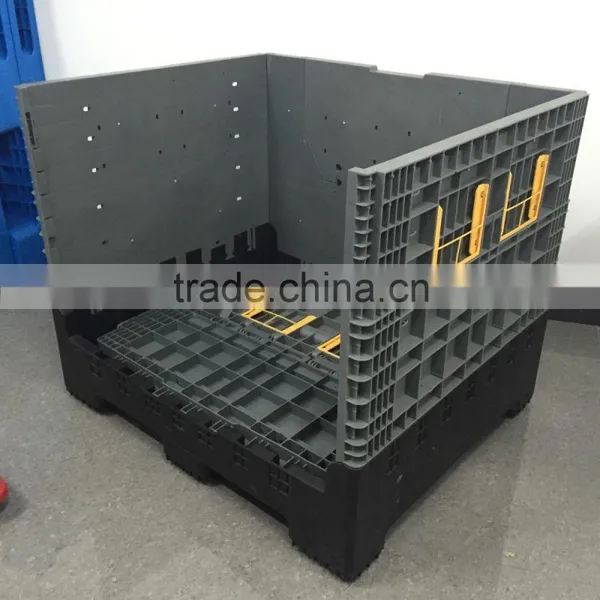 980*1140*1050 1-4T Rigid Foldable Large Logostic Pallet Container/stackable Container photo-4