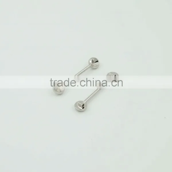 Custom Men's Sew-on Collar Lapel Pin Silver Colour Metal Brooches photo-2
