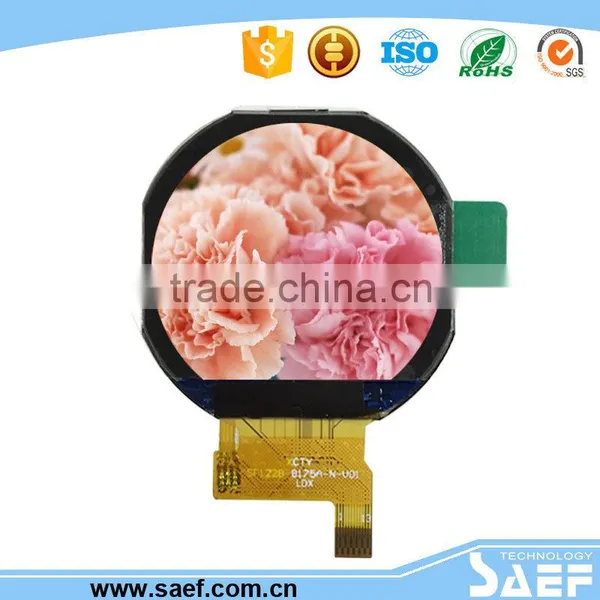 China Factory Unique Design of 1.22" 240x204 Full Viewing Angle TFT photo-3