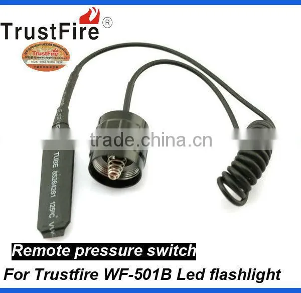 Trustfire wf-501b remote pressure switch led light flashlight pressure control switch