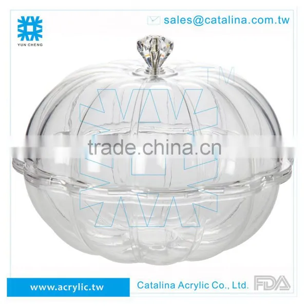 Luxury Acrylic Plastic Banquet Wedding Cake Dessert Fruit Tray With Lid photo-3