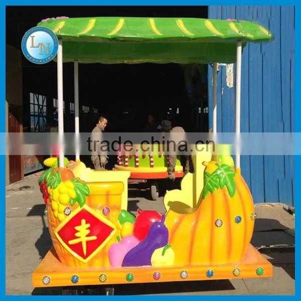 2016 Product,Fair Park Tourist Game! Kid Outdoor Electric Rides Trackless Train photo-5