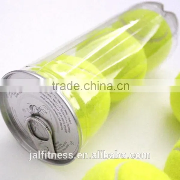 High Quality Yellow Training Tennis Balls 3pcs/barrel For Tennis Beginers Practice Tennis Ball photo-2