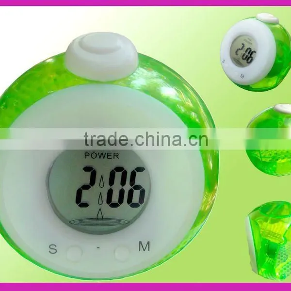 Promotional Desktop Liquid and Water Powered Clock