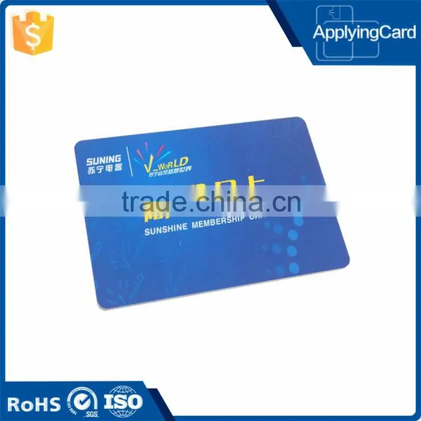 Loyalty Card PVC Online Shopping Smart IC Card Track 1/2/3 Magnetic Card With Multiple Applications