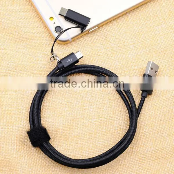 PNGXE Fast Charge Usb Extension Double Sided Micro Usb Data Cable for Samsung and for Iphone 2in1 Mobile Phone Charger Cable photo-2