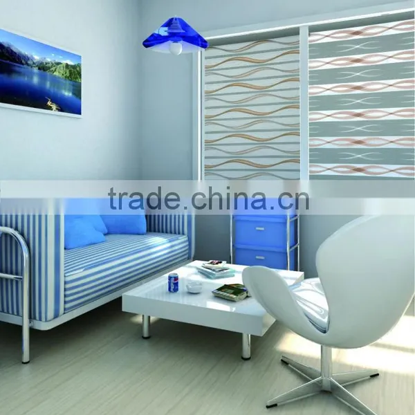 Jacquard Zebra Combi Shade Fabric photo-6