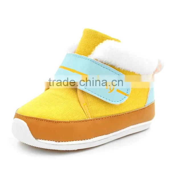 2016 XIAOLIUBAO Cute Anti-skidding Child Shoes Warm Comfortable Soft Touch Baby Shoes