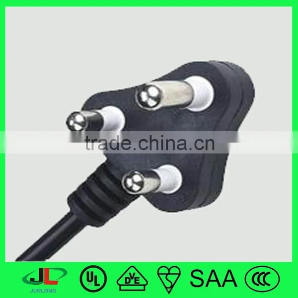 VDE Extension Lead 3 Round Pin Power Cord India AC Power Plug photo-2