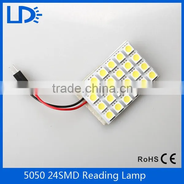 BA9S T10 Auto Led Dome Light 5050 24smd Car Light Bulbs photo-4