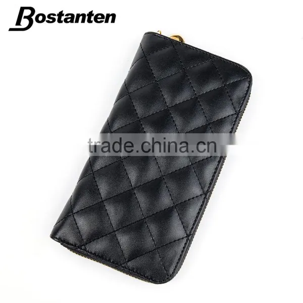 Fashion Plaid Leather Hand Purse for Women photo-6