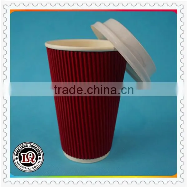 Printed Disposable Ripple Wall Paper Cup From China Suppier photo-5