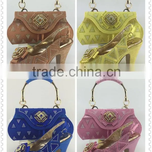 Wonderful Fashion Design Women Shoes and Bag in Different Color Matching for Party ME3317 photo-5