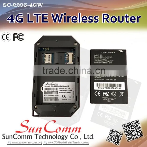 SC-2295-4GW Share Wifi 4G LTE Router Support up to 150Mbps Download and 50Mbps Upload Speed photo-2