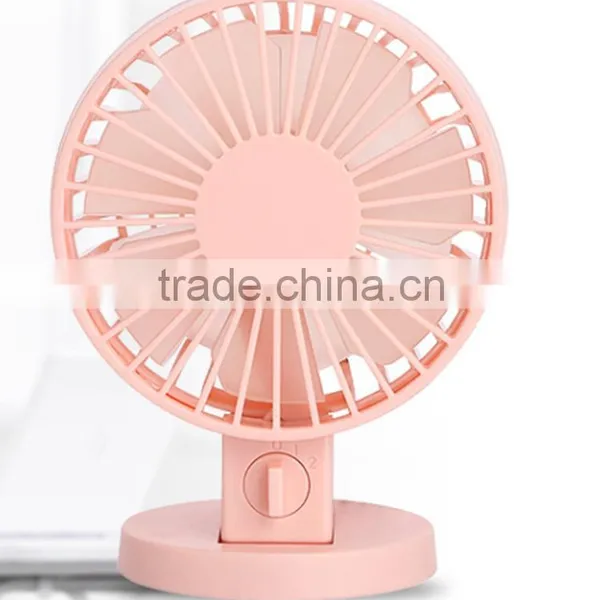 Hot Sale OEM USB Fans With Colorful Style Ajustable Switch Double Leaves Mini Fans photo-2
