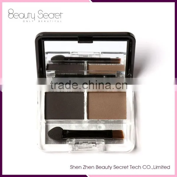2 Multi Colors Waterproof Long-lasting Eyebrow Palette photo-3