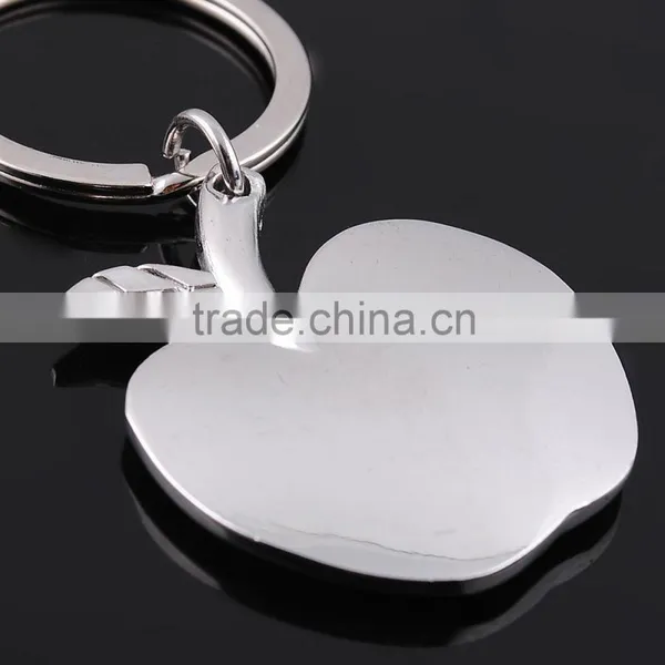 Wholesale Apple Metal Key Chains/Apple Key Rings Metal photo-2