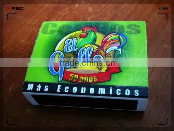 Sales for Wax Match Box For Mexico Market in 40 Fill photo-3