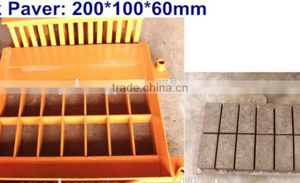 Electric Block Machine QTJ4-40 Semi-automatic Block Machine/stone Block Machine photo-5
