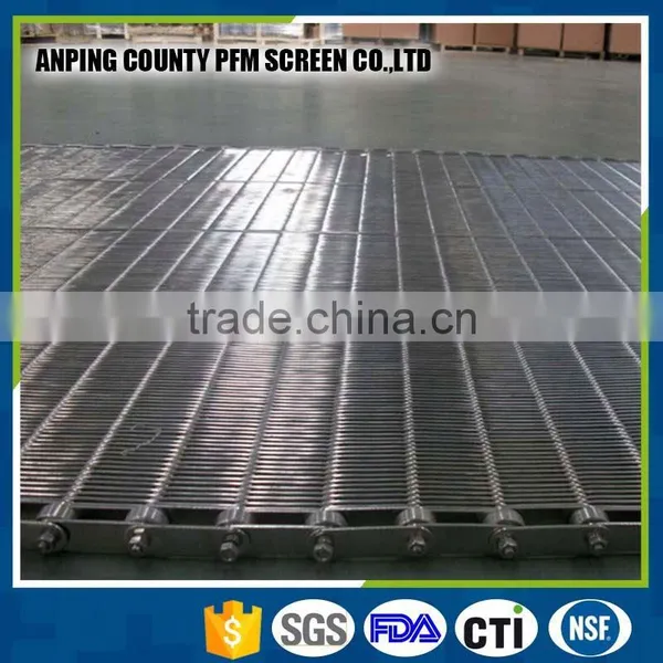 MSDS Approvaled Food Grade Ss Conveyor Belt Mesh For Printing Oven Dryer photo-2