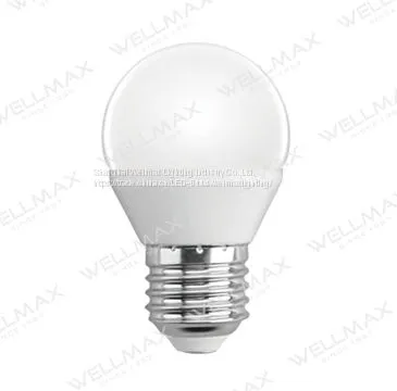 WELLMAX LED Миниатюрная лампочка G45/P45