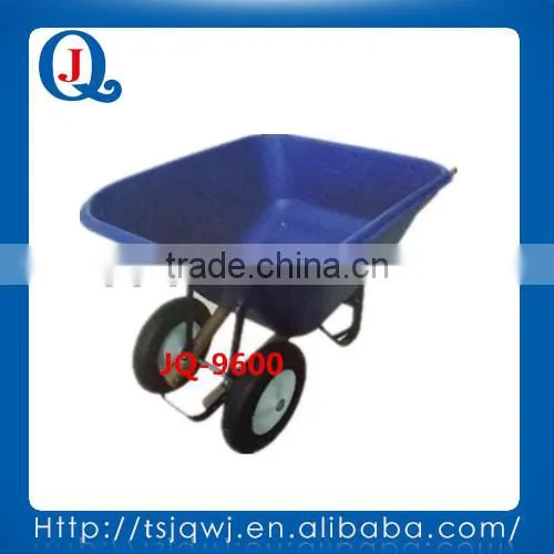 Big Plastic Bucket Garden Wheel Barrow JQ-9600 photo-2