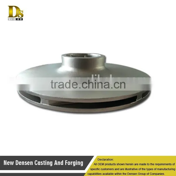 OEM Chinese Popular Custom Metal Steel Casting Pump Impeller photo-3